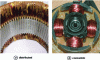 Figure 7 - Distributed and concentric winding