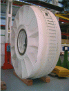 Figure 21 - Assembled discoid machine. Alternator for wind turbines