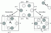 Figure 1 - Two-dimensional polarization model of a piezoelectric material