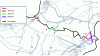 Figure 4 - Example of France-Spain cross-border flows without energy exchange