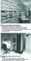 Figure 10 - EDF's ARENE analog microgrid and digital simulator