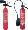 Figure 30 - Example of extinguisher labelling (doc. COMST)