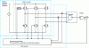 Figure 7 - Schematic diagram of a power supply module for electronically commutated three-phase electromagnetic actuators