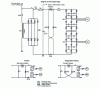 Figure 38 - Z 20500 multiple unit: power circuit diagram for twin-engine bogie