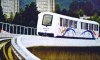 Figure 31 - Skytrain for Vancouver's mainly aerial regional network (very quiet) (ART2 trainset)