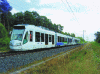 Figure 4 - Tram-train serving the city center of Kassel (Hesse) on the tracks of the urban network (photo H. Hondius)