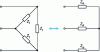 Figure 13 - Triangle/star transformation for a passive load