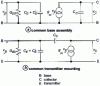 Figure 44 - Bipolar transistor: equivalent diagram