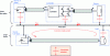 Figure 5 - Example of coupling for common ground current between a "floating" converter chain and a "victim" link referenced in SPG