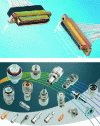 Figure 24 - Examples of connectors (LF, microwave)