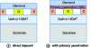 Figure 46 - Thermal dissipation in a GaN HEMT transistor with a diamond deposit on the top surface