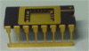 Figure 16 - Example of a DIL16 ceramic enclosure (with brazed connections)