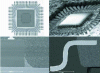 Figure 3 - Internal views of a plastic case by X-ray inspection, after chemical opening and microsection (source Thales).