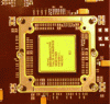 Figure 28 - Metal frame surrounding a CCGA component