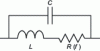 Figure 35 - Equivalent circuit of an air coil