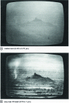 Figure 3 - Contrast and range in visible and very near infrared (doc. Thomson-TRT-Défense)