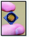 Figure 16 - Photo of the electrostatic mirror (credit Boston Micromachines Corporation)