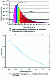 Figure 10 - Emissivity and spectral emittance