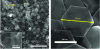 Figure 18 - Electron microscope (TEM) image of hexagonal Bi2Te3 nanoplatelets.