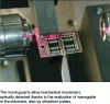 Figure 14 - Example of a component produced by femtosecond technology on a glass substrate, using a photosensitization technique followed by chemical etching [28].