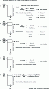 Figure 11 - Simplified diagram and grinding products