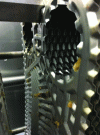 Figure 23 - Heat exchanger removed after a cleaning cycle