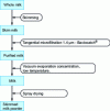 Figure 5 - Technological diagram for "low heat" skimmed milk powder