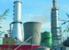 Figure 6 - Flue gas desulphurization (2004). Electrabel 900 MWe power plant in Ruien, Belgium (AEetE Lentjes, http://www.aee-lentjes.de)