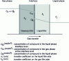 Figure 22 - Whitman's double film model (adapted from [73])