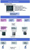 Figure 6 - Simplified illustration of ELT shred sampling protocol [2].