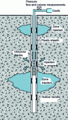 Figure 20 - Borehole equipped with cuffed tube (TAM)