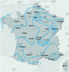 Figure 6 - Isokeraunic lines map