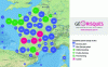 Figure 3 - ICPE location map (source: data extracted from géorisques)