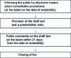 Figure 1 - Stages of public consultation