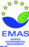 Figure 4 - EMAS logo in three colors (source: annex V to the regulation)