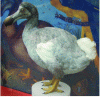 Figure 1 - Modern reconstruction of a dodo at the Oxford Natural History Museum (source: Ballister)