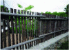 Figure 6 - Dry-stone wall topped with wooden screens around the Souché natural cemetery in Niort (79) (© Gilles Lecuir, ARB îdF – 2014)