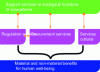 Figure 1 - Functional classification of ecosystem
services (in [5])