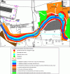 Figure 41 - Floristic inventory – Petit Rosne Sarcelles-village – 2018 (CEPAGE)