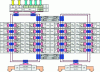 Figure 19 - Ring interconnection for the 24-core Xeon Broadwell [17].