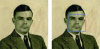 Figure 2 - Face detection. Portrait of Alan Turing (1912-1954) – Princeton University