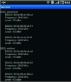 Figure 8 - List of access points found