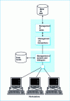Figure 24 - Workstation LAN for screen management and dialog functions