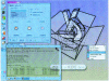 Figure 2 - Screenshot of the KDE 3.0 desktop illustrating advanced features such as transparency