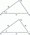 Figure 22 - Setting a triangle