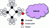 Figure 1 - Sensor networks in urban environments