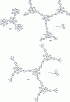 Figure 6 - Chemical structure of truxene-core oligophenylene dendrimer compounds (F18, F19, F20)