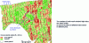 Figure 7 - Variable distribution of ground point density (Haye 2007 lidar data – DRAC/INRA/ONF)