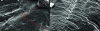 Figure 1 - SEM micrograph showing fatigue striations, unevenness and surface roughness on the fracture surface after 3,000 cycles (fatigue test on pure aluminum at Δε = 0.95%).