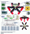 Figure 1 - The AntBot hexapod robot. Adapted from [18]